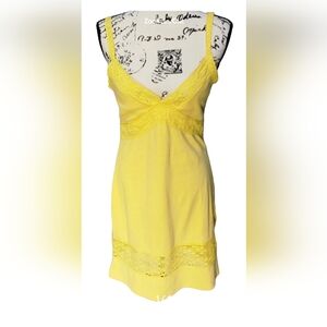 Vintage Gorgeous MODA International Victoria's Secret Lace Detail Dress ✨️FIRM✨️